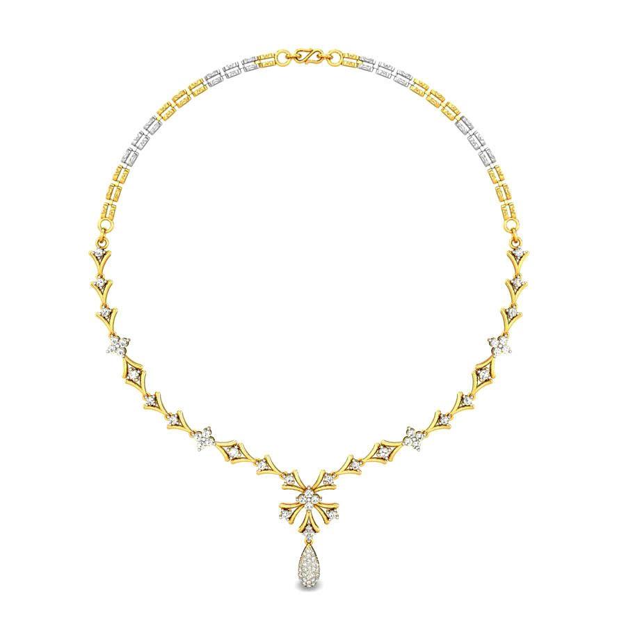 3-Prong Diamond Tennis Necklace for Women | Jennifer Meyer