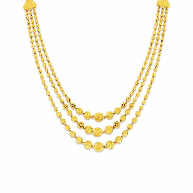 Layered gold necklace price hotsell