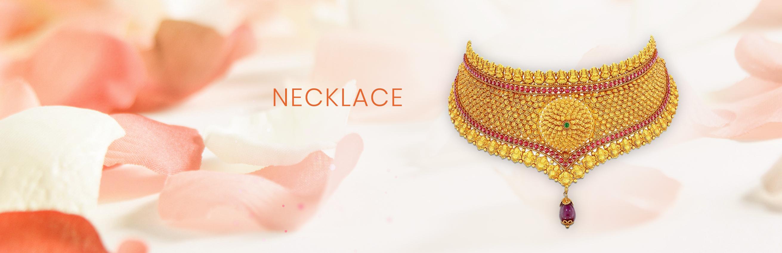 Shop Latest Designs Wedding Choker Necklace Online Kalyan