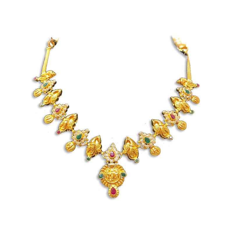 Bridal temple jewellery collection online Kalyan Jewellers