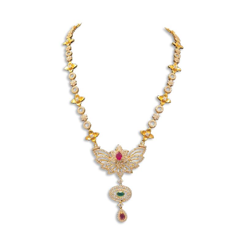 WEDDING MALAI DESIGNS NECKLACE