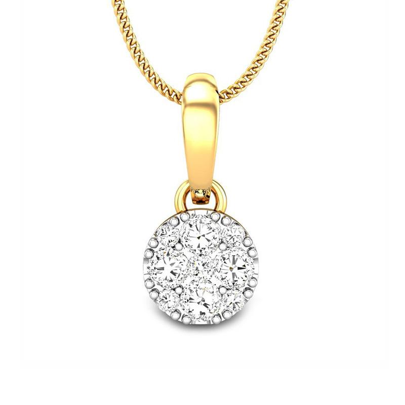555 Online Gold and Diamond Locket Unique Locket Design at Kalyan