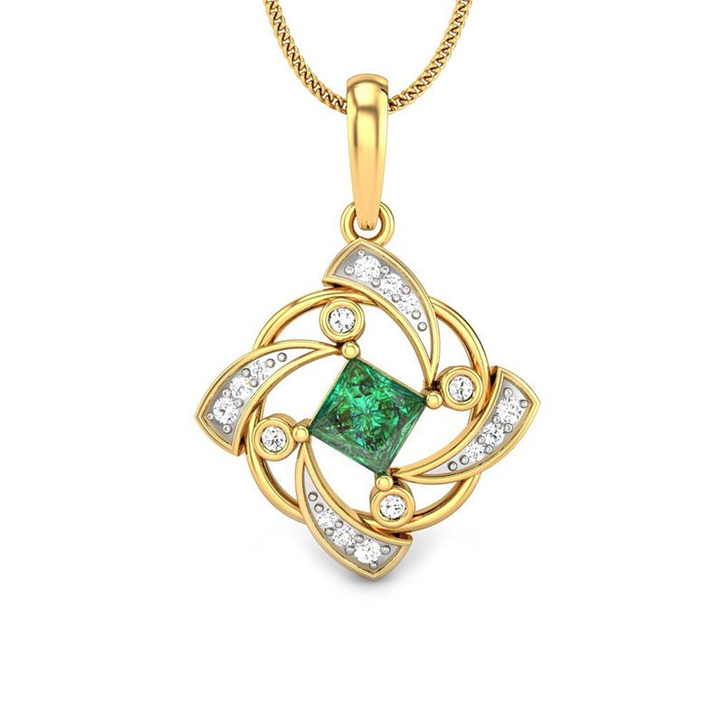 emerald pendant