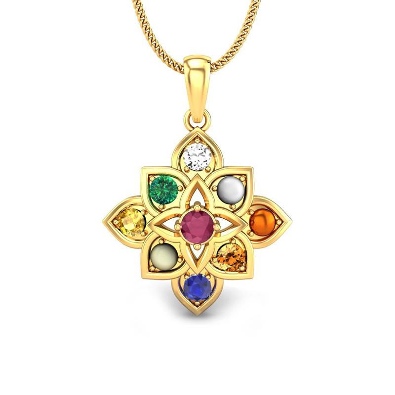 NAVARATNA PENDANT