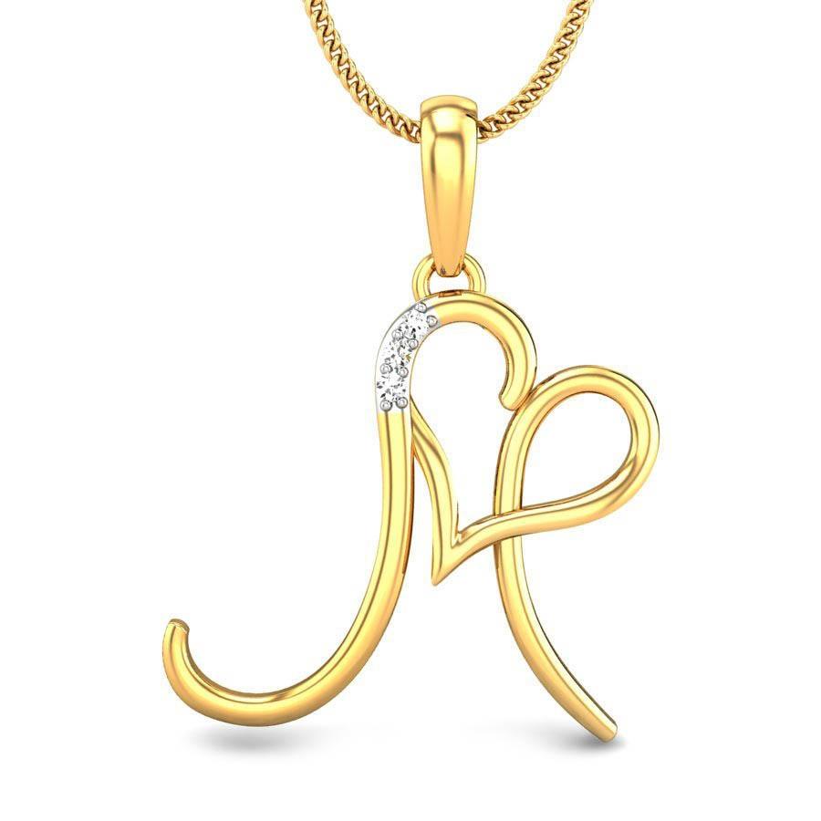 Pendant discount design alphabet