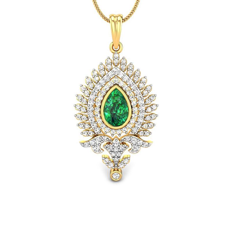 online emerald pendant designs