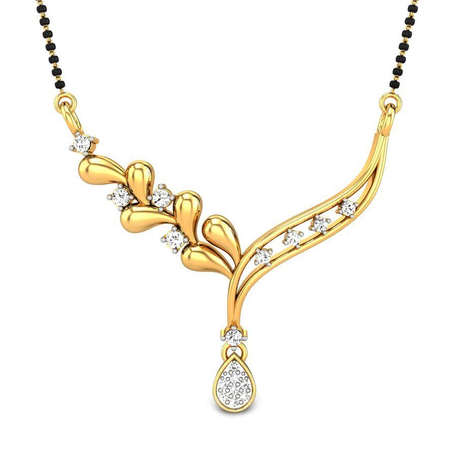 Kalyan jewellers long mangalsutra on sale