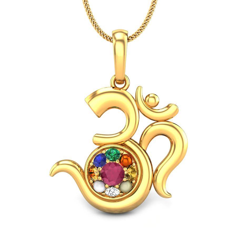 Kalyan jewellers om pendant deals