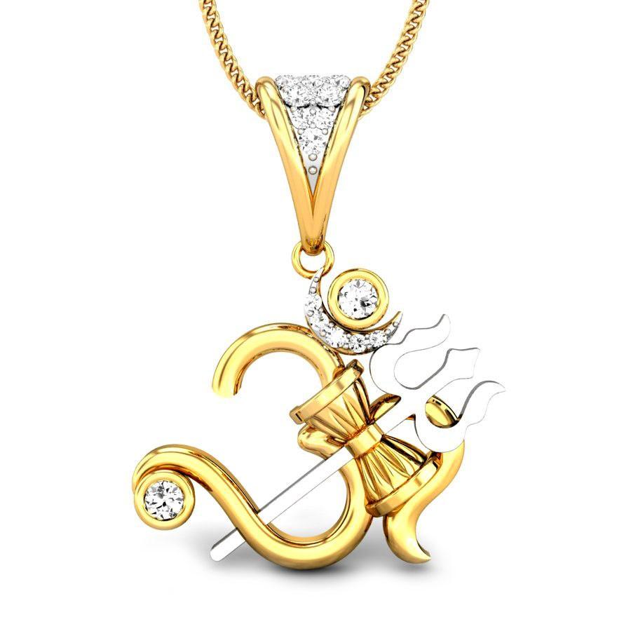 Om Pendant Buy Om Pendant Designs Online In India Kalyan