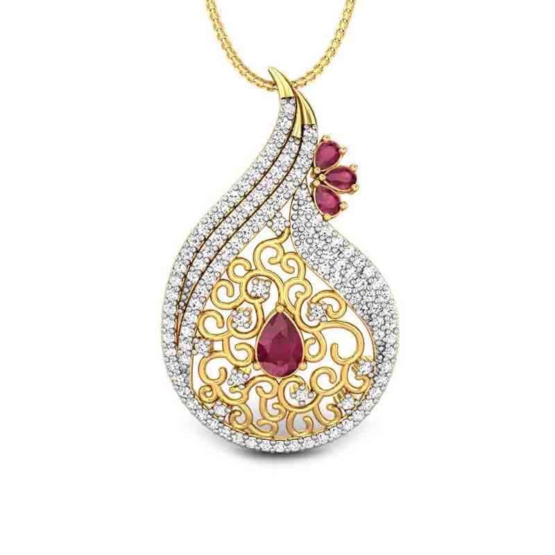 ruby pendant