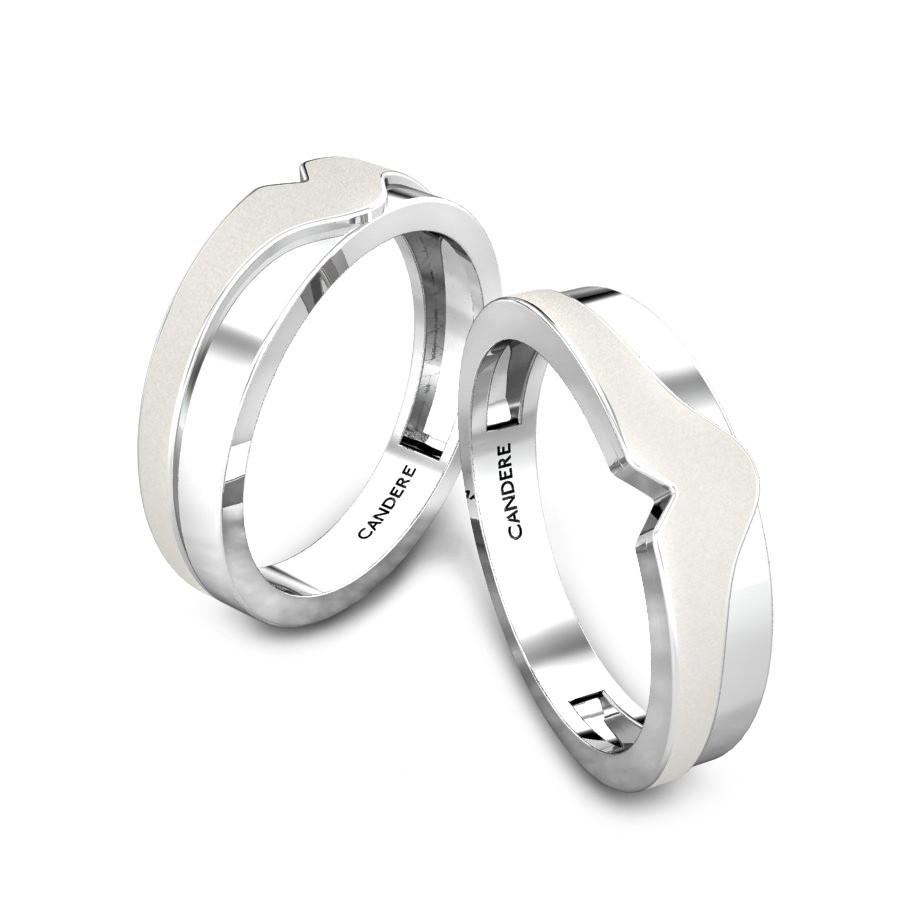 Ready to Ship - Ring Size 22, Single Diamond Matte Finish Platinum Ban