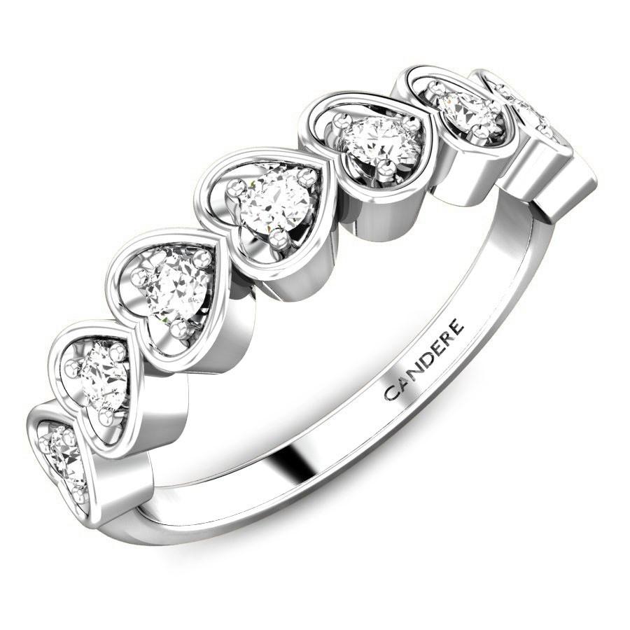 Kalyan platinum rings outlet