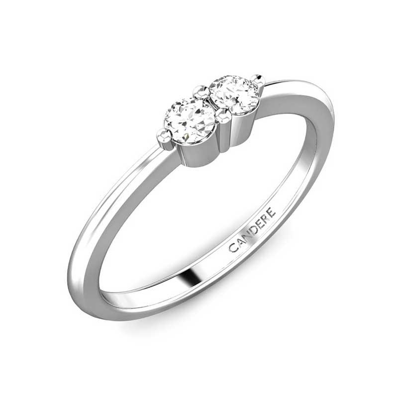 Adjustable Wedding, Engagement, Marriage Opening Ring Inlaid With Diamond |  SHEIN USA