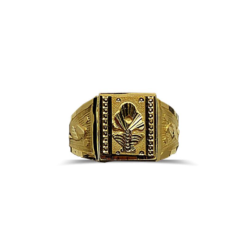 Buy Gold Ring | Gold Ring Design For Male Without Stone | Kalyan
