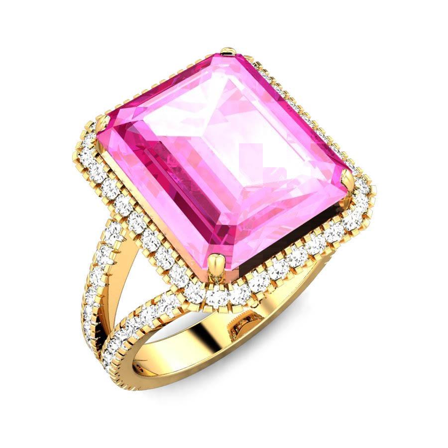 ADRIJA PINK SAPPHIRE RING