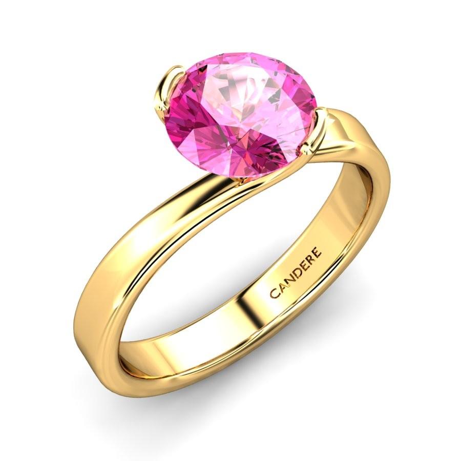 22K Yellow Gold & CZ Stone Ring (Size 7) – Virani Jewelers-tuongthan.vn