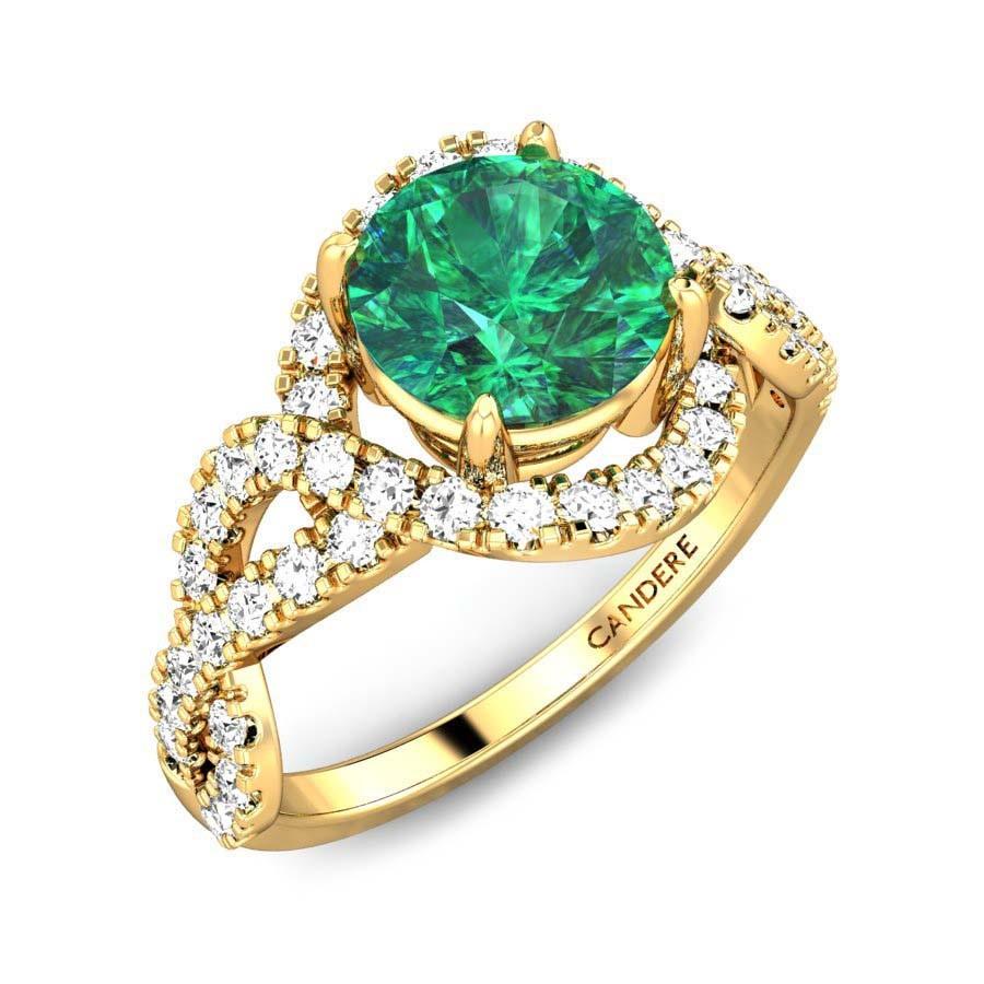 Emerald Rings Women