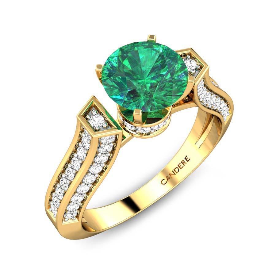 Emerald Rings Women