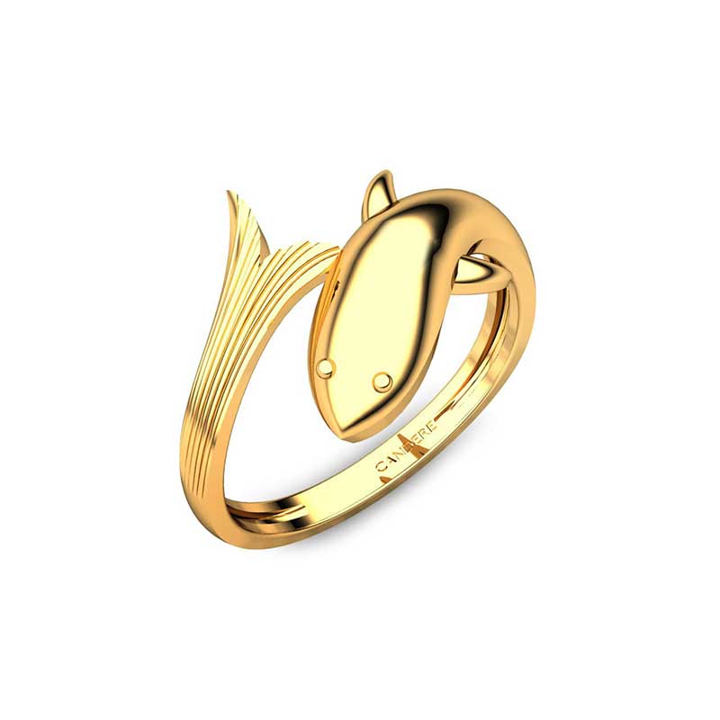 Buy gold ring design for female Online Kalyan Jewellers