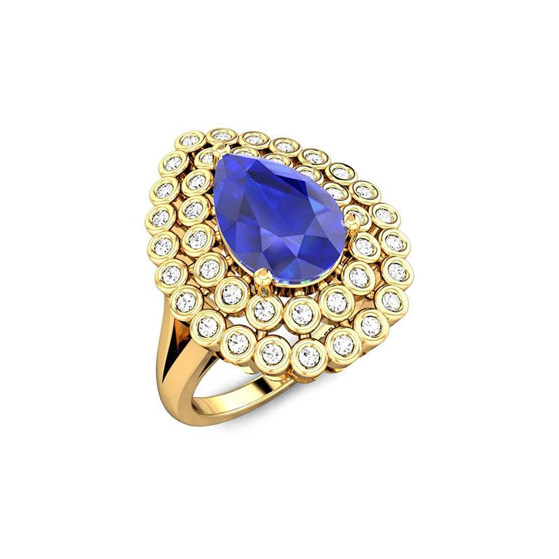 CHAYANA BLUE SAPPHIRE RING