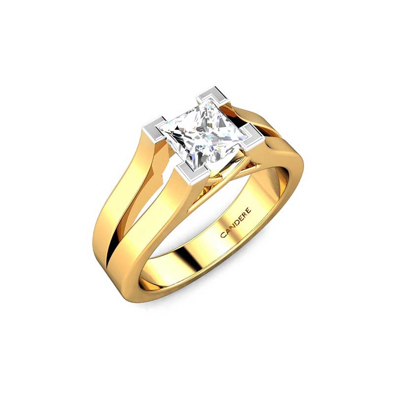 Buy Silver & White Rings for Men by Malabar Gold & Diamonds Online |  Ajio.com