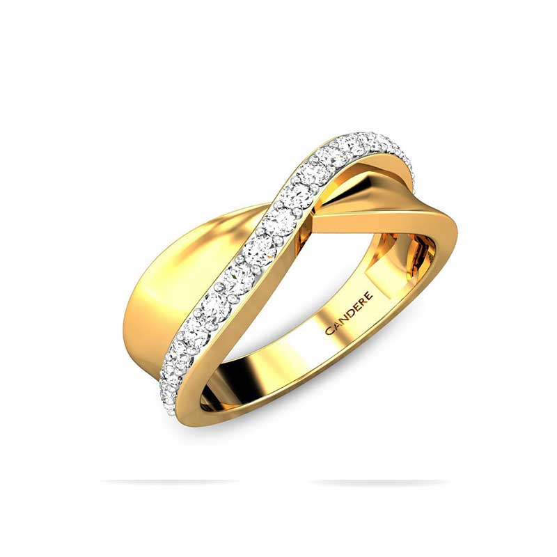 Ladies gold ring