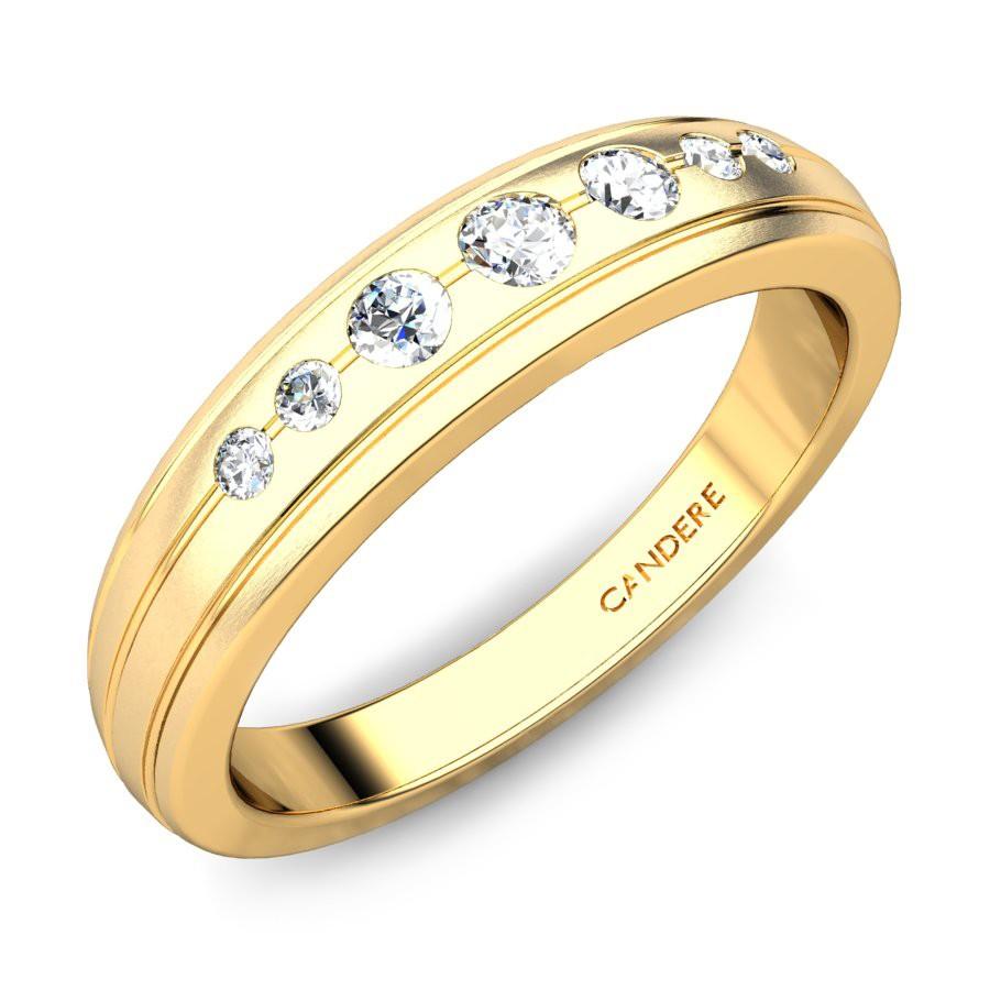 Premium PSD | Gold ring with diamond 3d modeling psd file realistic diamond  ring