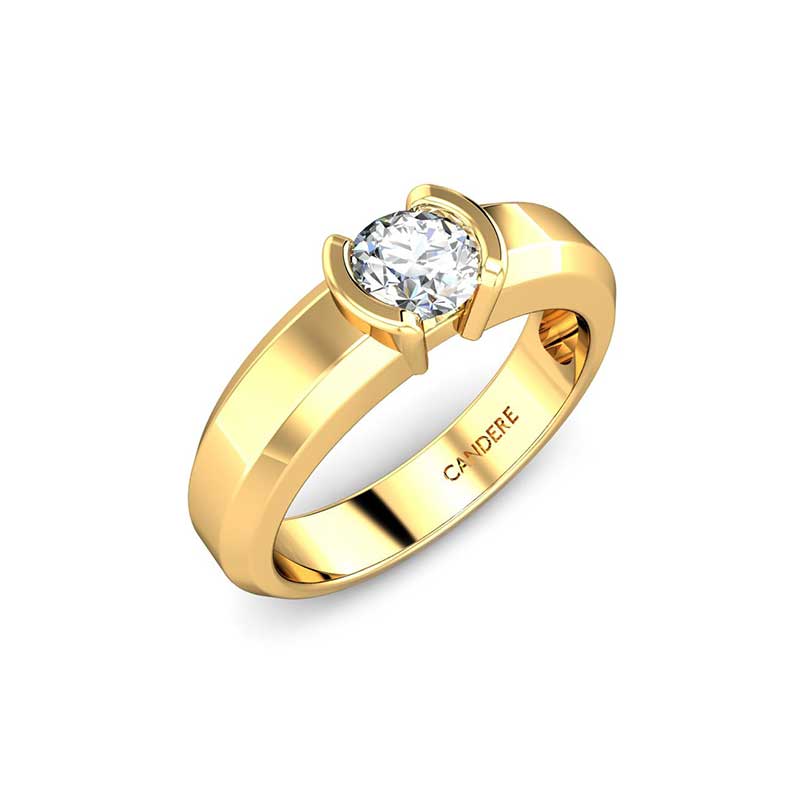 Solitaire rings for mens