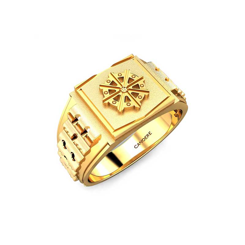 Gold Men Male Rings at best price in Bhiwandi | ID: 16221237055