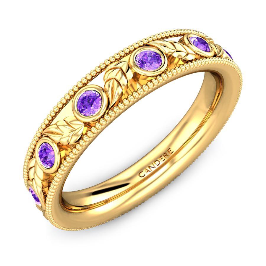 Amethyst Stone Ring