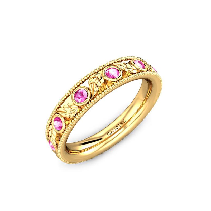 Pink Stone Rings