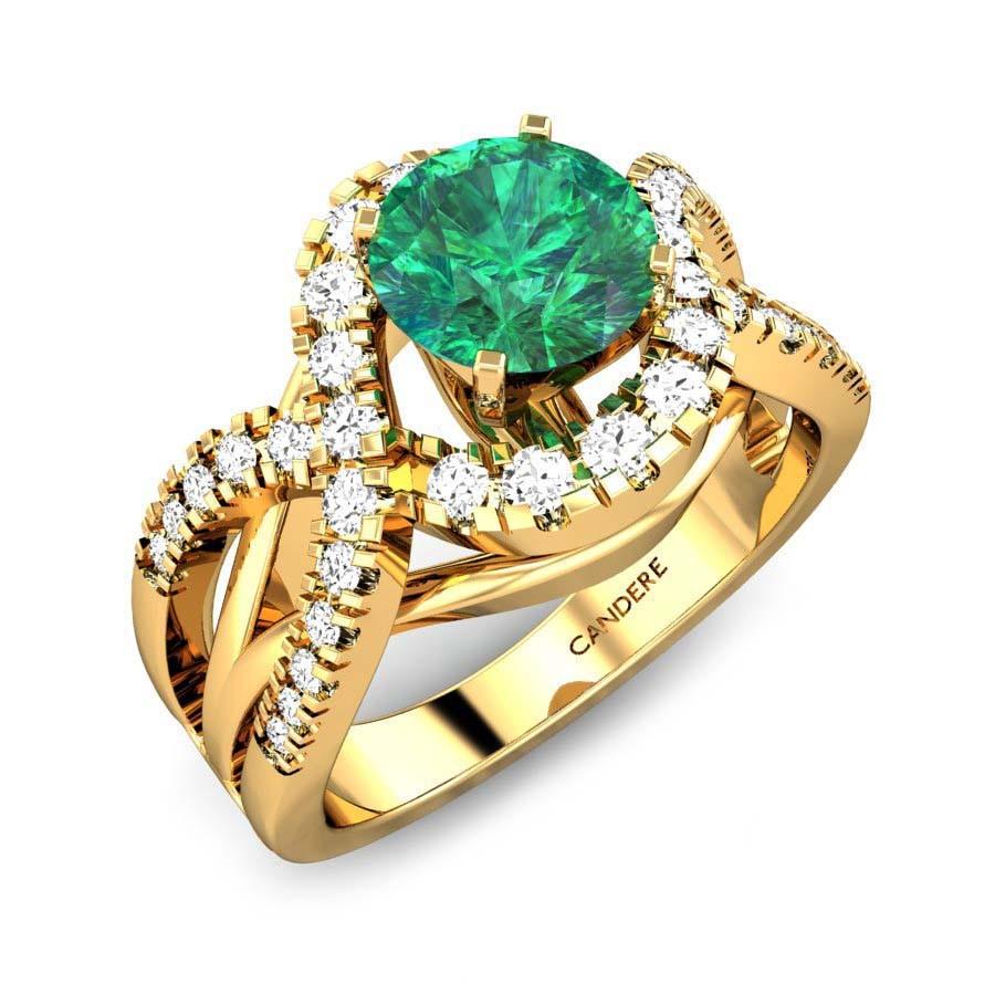 emerald stone rings