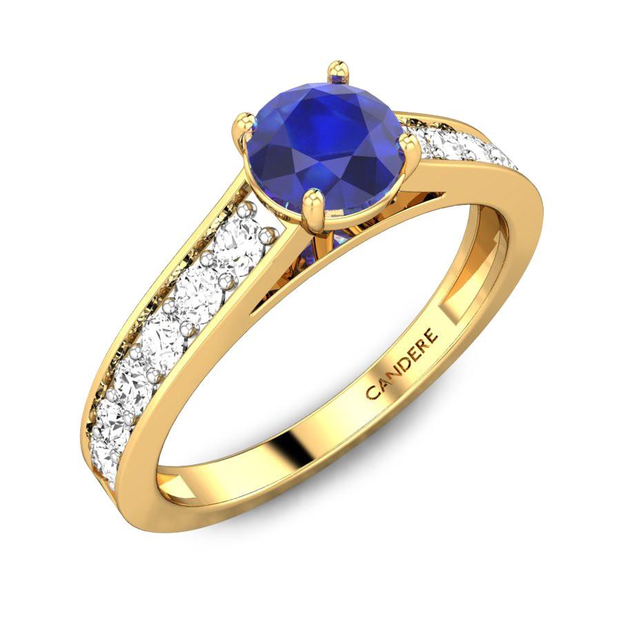 Blue Gemstone Rings