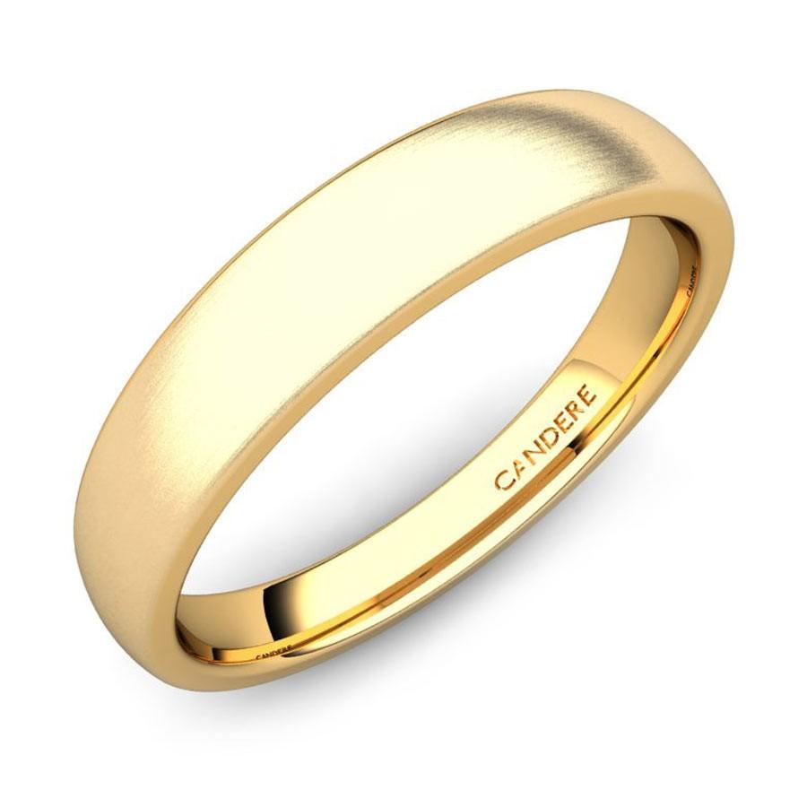 Buy Candere By Kalyan Jewellers Yellow Gold Ring for Women - at Best Price  Best Indian Collection Saree - Gia Designer