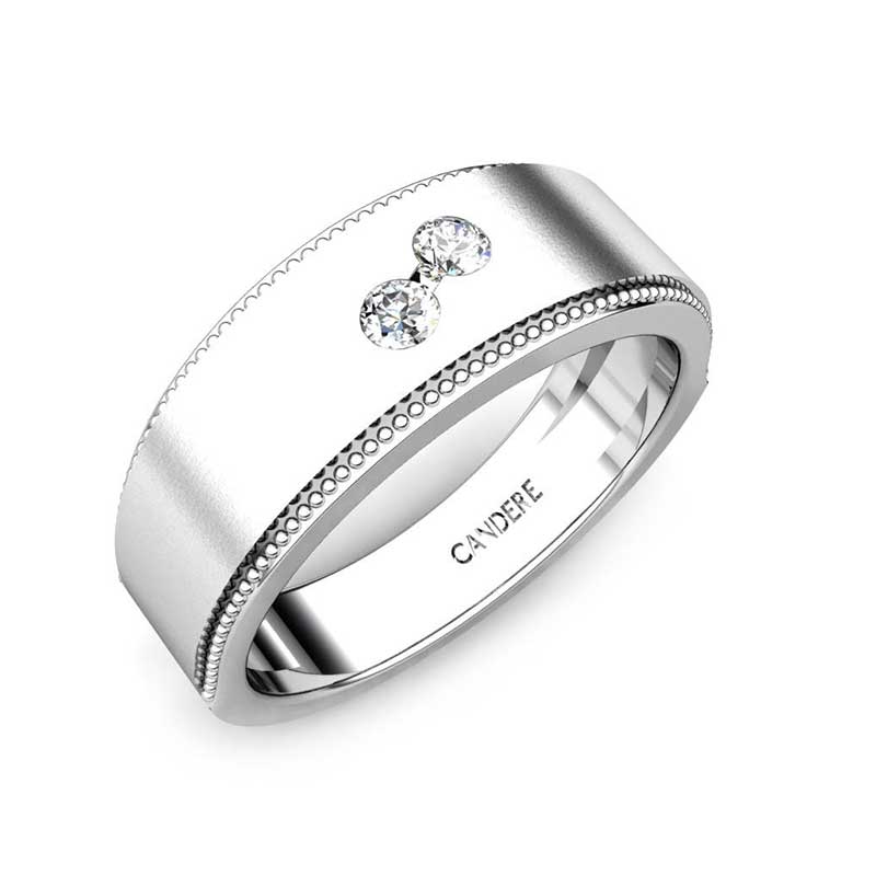 14K Diamond Love Band | LUNESSA