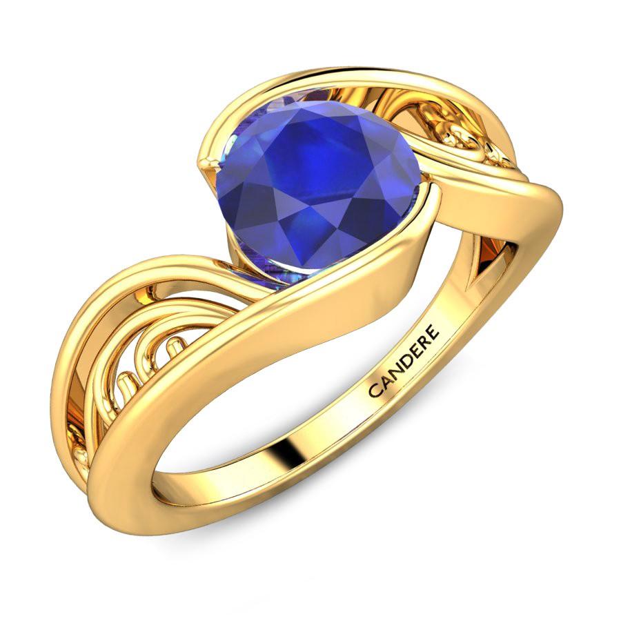 blue gemstone rings