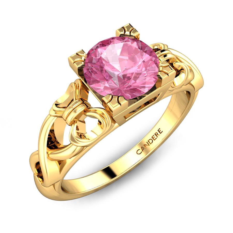 pink gemstone rings