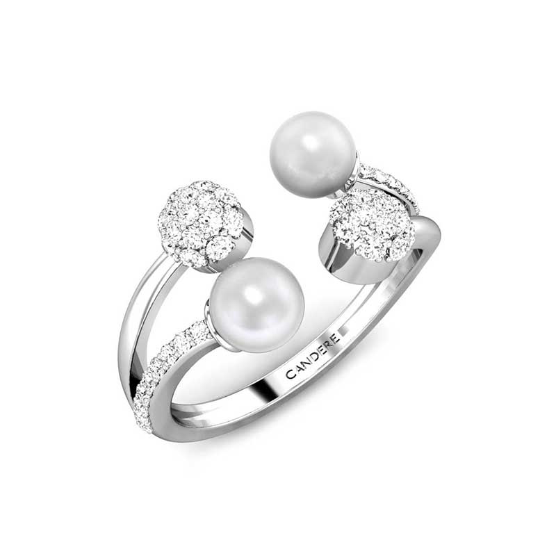 white pearl ring