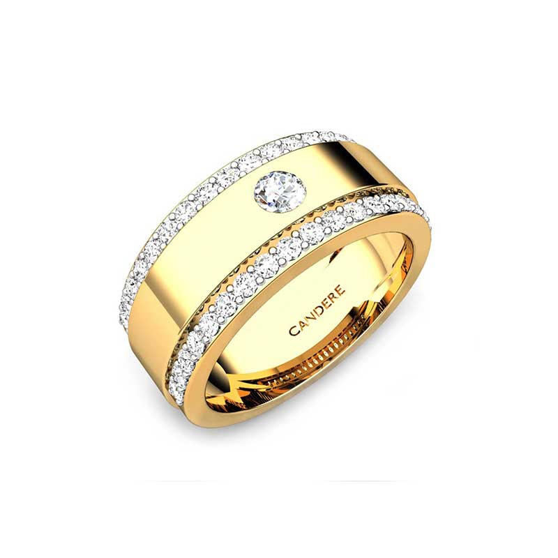 Candere by Kalyan Jewellers BIS Hallmark 22kt Yellow Gold ring Price in  India - Buy Candere by Kalyan Jewellers BIS Hallmark 22kt Yellow Gold ring  online at Flipkart.com