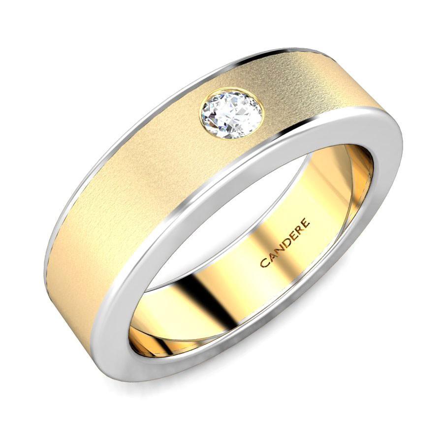 RONALD DIAMOND WEDDING RING FOR HIM