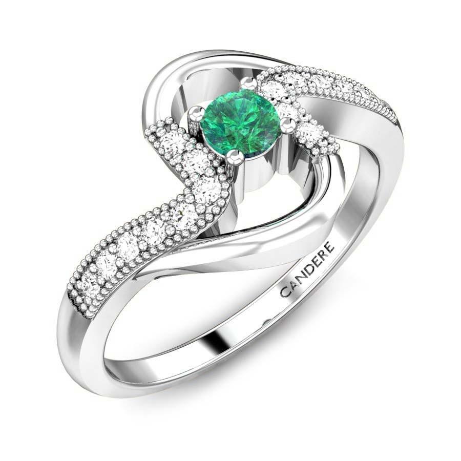 emerald rings women