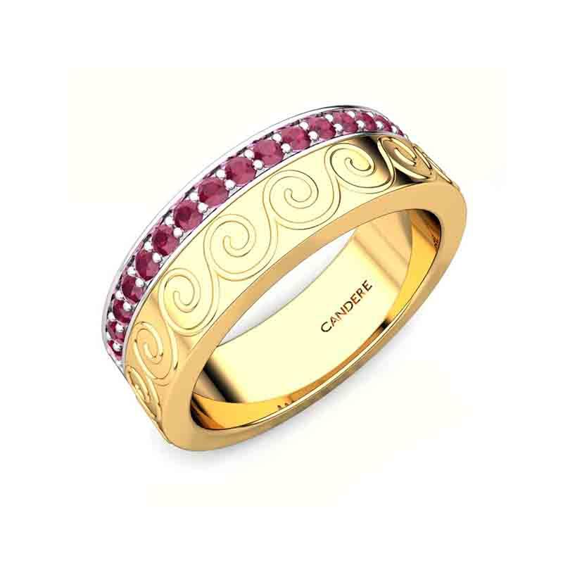 Half savaran gold cheap ring price