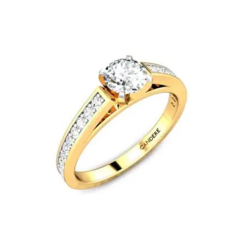 engagement rings gold for girl