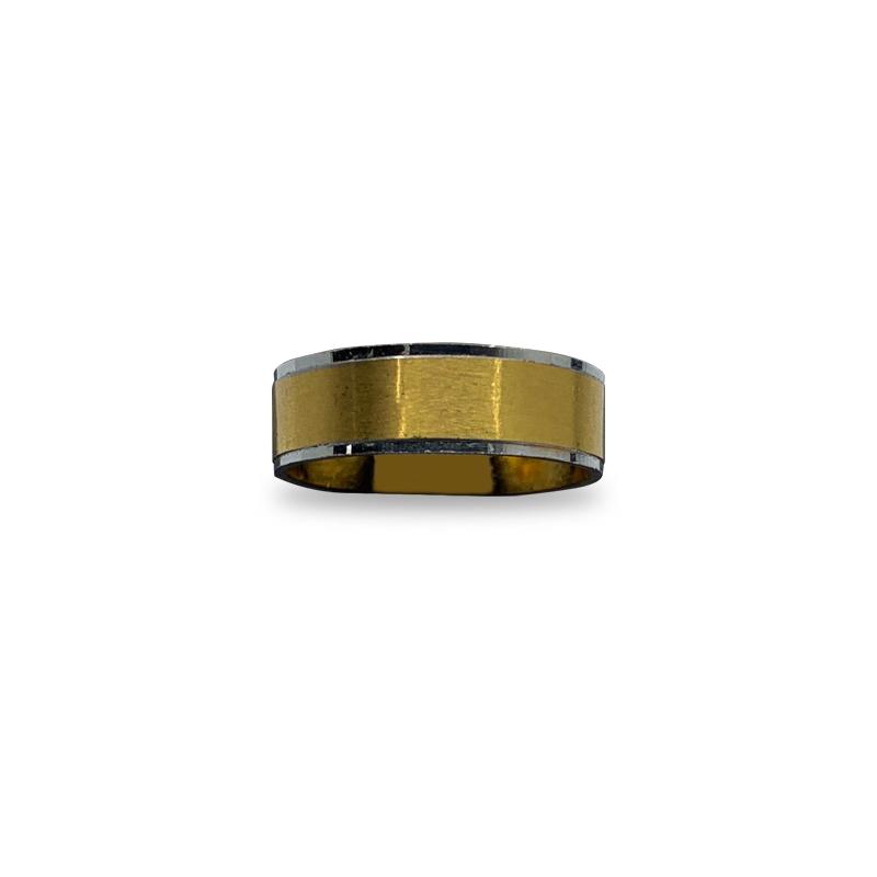 Vintage 14K Yellow Gold and Diamond Men's Art Deco Cocktail Anniversary Ring  - A&V Pawn