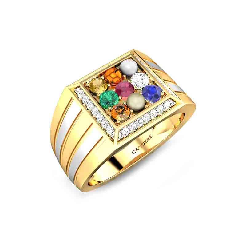 Navaratna ring designs hot sale