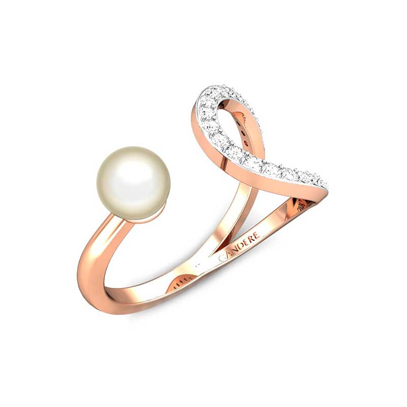 Infinity Wave Stackable Rings – The Pearl of Door County