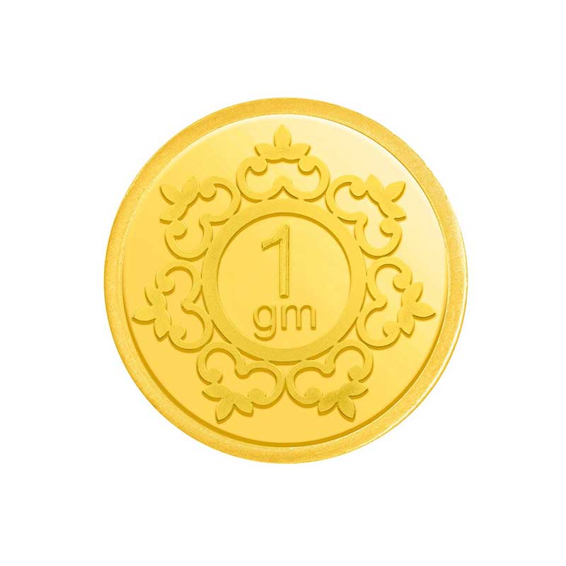 1 gram gold coin