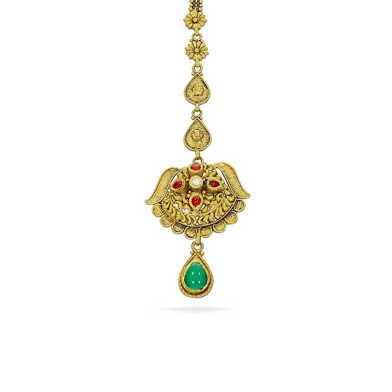 Kalyan jewellers maang tikka online