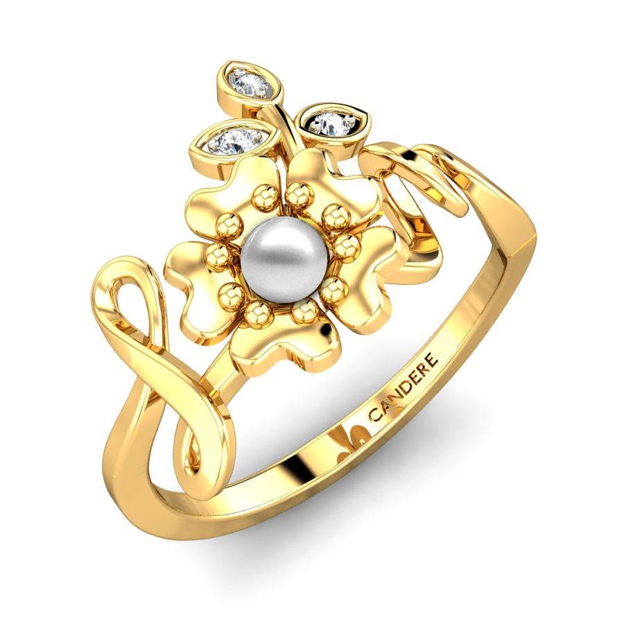 DOLLY PEARL DIAMOND RING