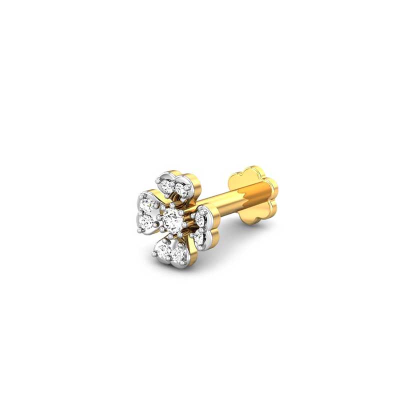 diamond nose pin